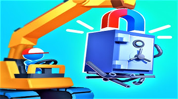 💎 Junkyard Keeper 🧲 GAMEPLAY Days 1-2 (Android, iOS)