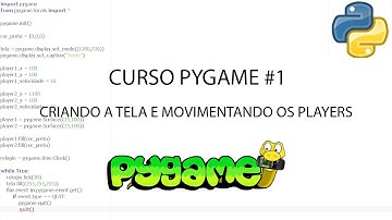 Como criar um jogo com python - Criando a base do primeiro jogo #1
