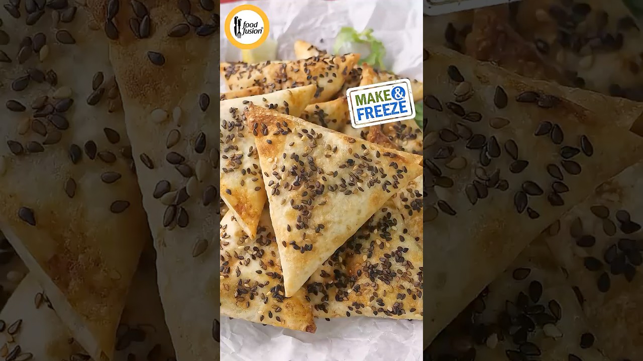 Makhmali Chicken Samosa in Air fryer