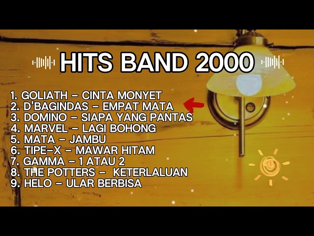 Hits Band 2000 | Tipe X, Mata, Hello, Domino, The Potters, Marvel, D'Bagindas, Goliath, Gamma class=