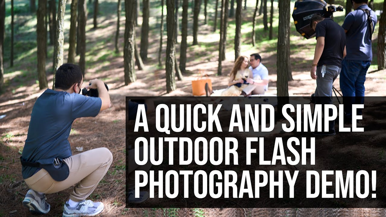 An Outdoor Flash Photography Behind the Scenes and Instructional Video