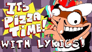 IT'S PIZZA TIME! 2 WITH LYRICS 2 -FAKE PEPPINO ESCAPE THEME (april fools)