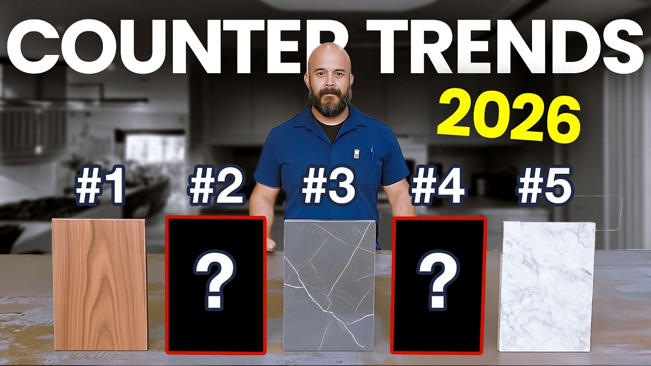 Top 5 Kitchen Countertop Home Trends You Need to Know for 2026