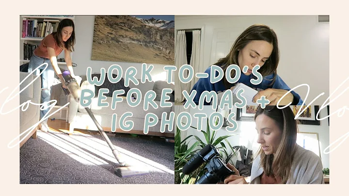 DITL Vlog | to-do list before xmas + working on IG...