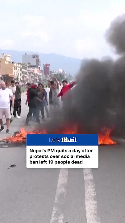 Nepal’s prime minister quits after deadly protests