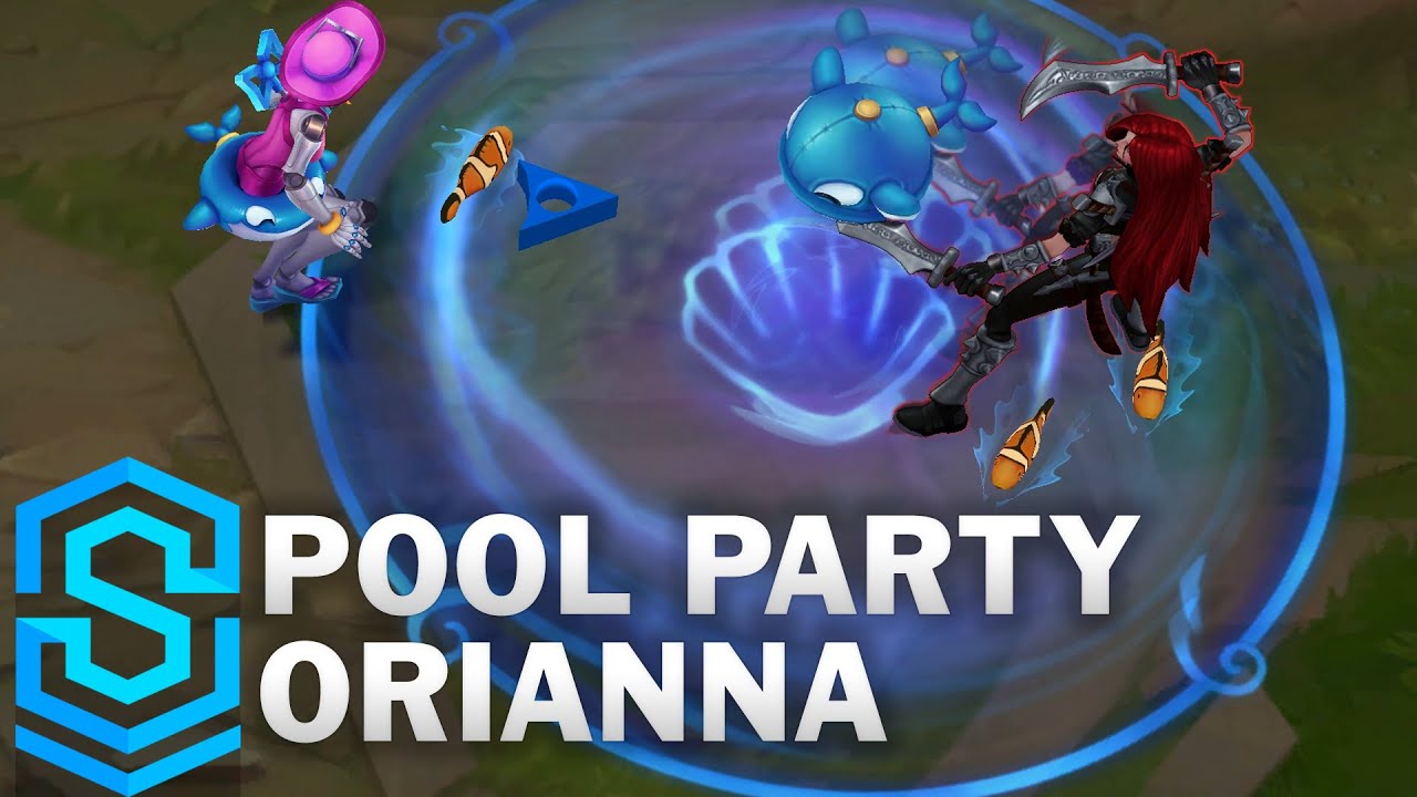 Pool Party Orianna Skin Spotlight League Of Legends Youtube