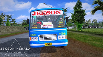 Jekson Private Bus Mod In Bus Simulator Indonesia - Bussid Bus Mod - Bussid Car Mod - Bussid