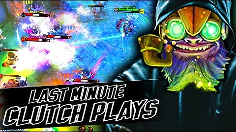 TINKER WITH LAST MINUTE INSTANT CLUTCH PLAY | DOTA 2 TINKER GAMEPLAY