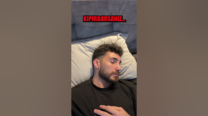 5 DAKİKADA UYKUYA DALMA TAKTİĞİ 😴💤