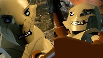 LEGO The Hobbit: AZOG THE DEFILER Boss Fight! (Battle of Azanulbizar)