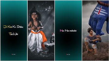 Mahadev WhatsApp status video 🔱 Mahakal status 🚩 Bholenath status 🚩 Shiv status 🚩 Mahadev status