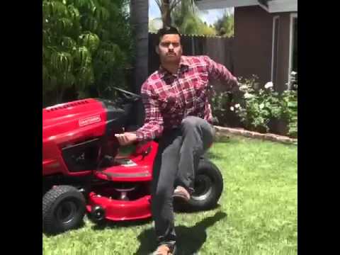 Vine First let me hoop of the mower of the lawn I don t   Vine First let me hoop of the mower of the lawn I don t