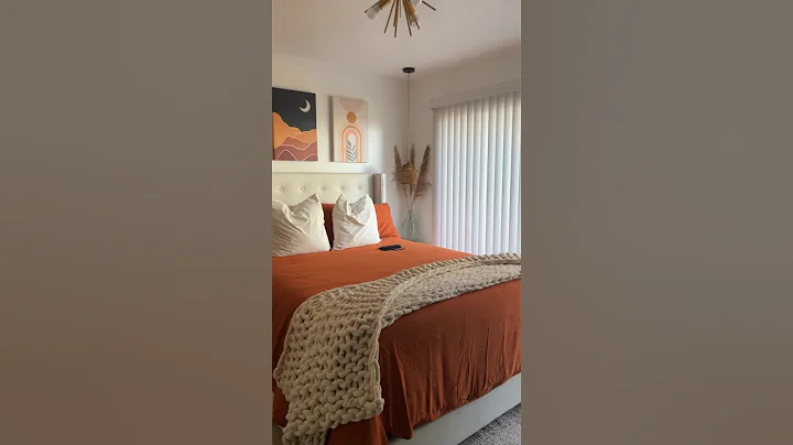 A Boho Chic Bedroom Makeover 🧡🌾