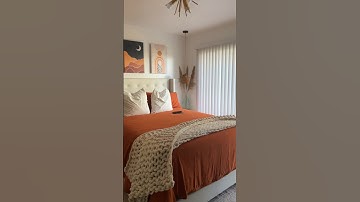 A Boho Chic Bedroom Makeover 🧡🌾