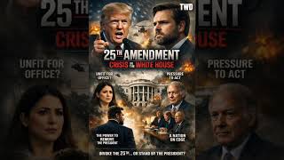 25th Amendment Crisis: Calls to Remove the President Ignite Global Tensions #25thamendment #trump