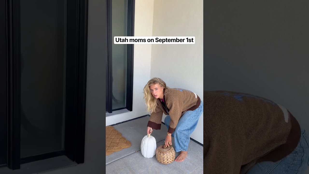 Utah moms on September 1st