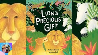 Lion's Precious Gift  Signed by the Illustrator Amanda Hall