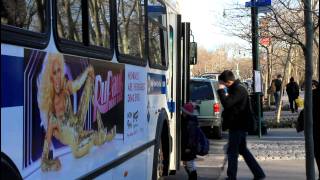 MaBSTOA Bus: BxM2 M7 / M11 / M79 at 81st Street / Columbus Ave (D60HF, Orion 7, D4500)