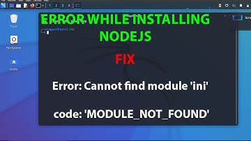 LINUX: Error: Cannot find module 