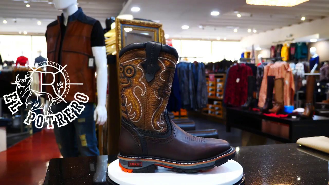 botas de casquillo tipo vaquera