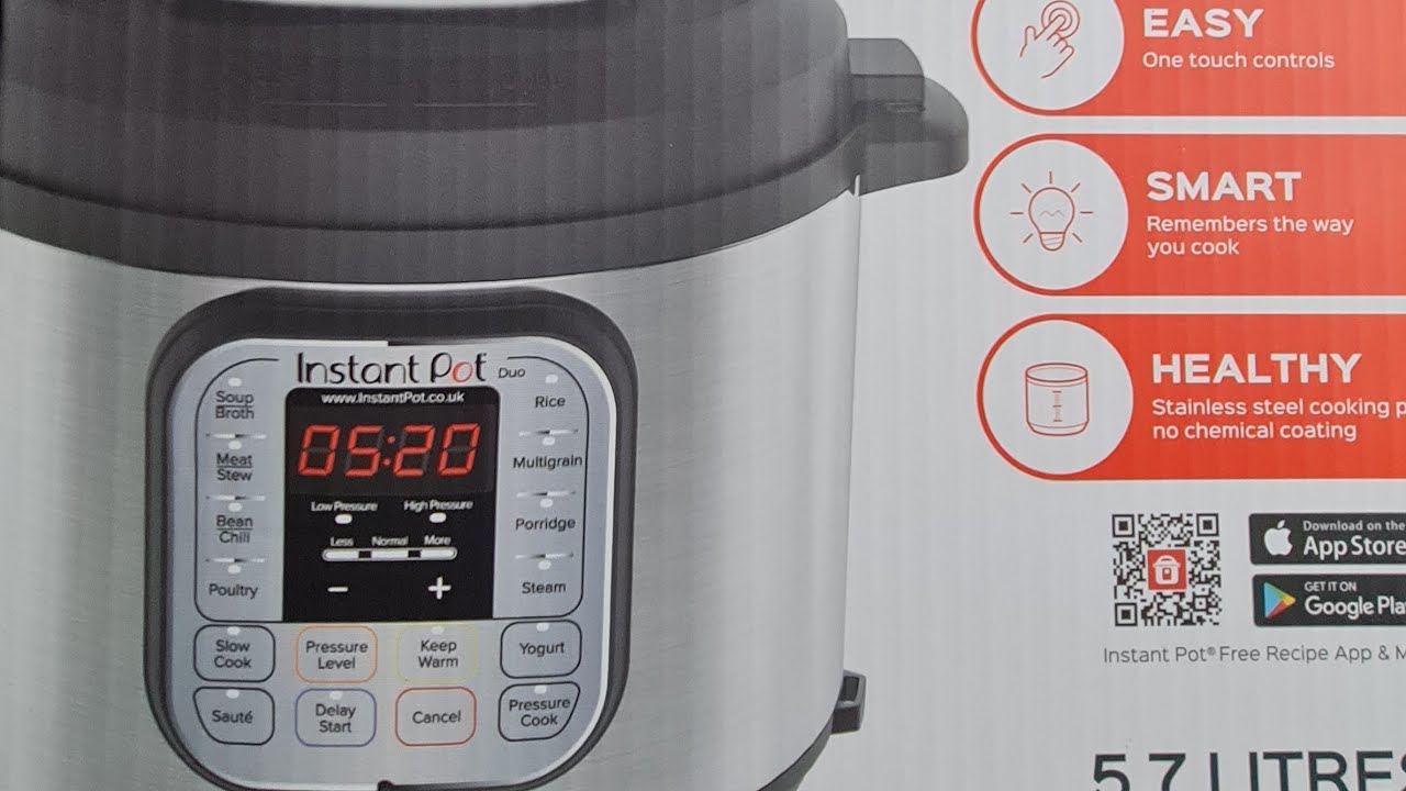 Unboxing Duo 7 in 1 instant pot pressure cooker in 5.7 litres. First