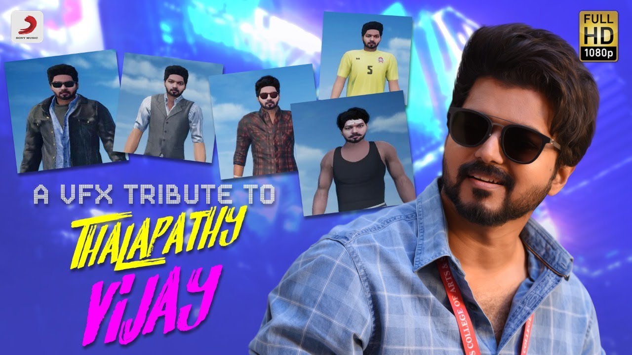 A Tribute to Thalapathy| Vijay| Vaathi Coming| VFX Mash-up