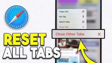 Hoe u alle tabbladen in één keer sluit in Safari (iPhone) - Stap voor stap