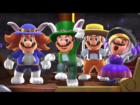 Video: Super Mario Odyssey - Kako Premagati Boj Borbe Mother Broodal S Chain Chompsom