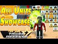 [NEW CODE] ALL Units Showcase | All Star Tower Defense
