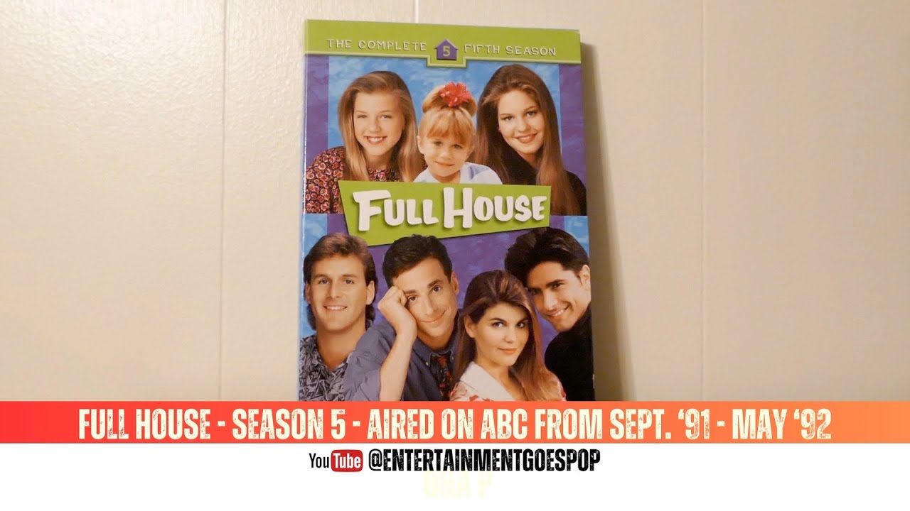 Full House Season 5 DVD Unboxing 📀 | Complete Fifth Season w/ Inserts