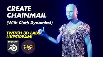 Create CHAINMAIL ARMOUR (With cloth dynamics!!)