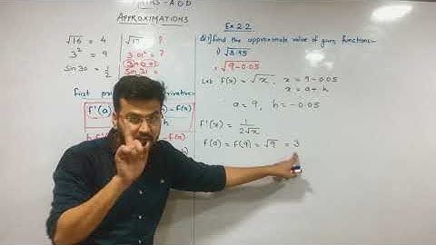 Application of Derivatives Ex 2.2 | Part 5 | APPROXIMATION | 12th New Syllabus Maths-II | Rahul Sir