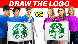 Video thumbnail of "AMP WORLD PLAYS DRAW THE LOGO CHALLENGE"