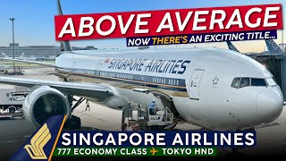 SINGAPORE AIRLINES 777 Economy Class Trip Report【Singapore to Tokyo】Better than Most