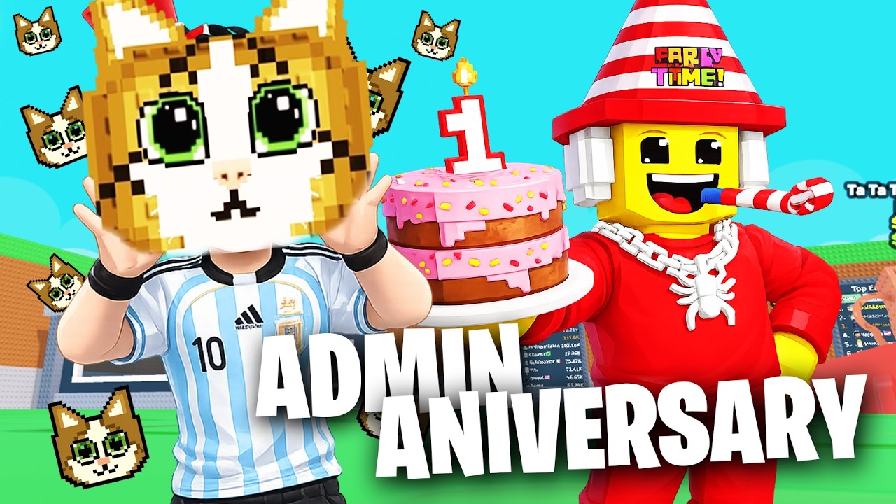 ADMIN ABUSE DE ANIVERSARIO Y ME DISFRAZO DE MEOWL!
