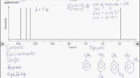 How2: Interpret a carbon-13 NMR spectrum
