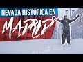 NEVADA HISTÓRICA en MADRID - Mi recorrida por la ciudad 🇪🇸