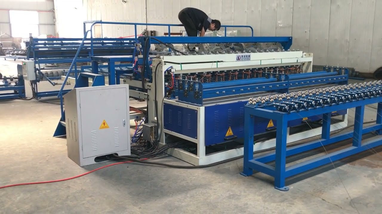 Кросс экспорт. Сварная машина для сетки abe5122400. Оператор машинной сварки по изготовлению рулонной сетки.