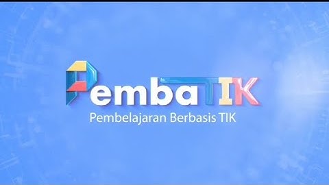 Tugas Akhir Pembatik Level 2 Tahun 2024 : Video Pembelajaran Model PBL dengan Pemanfaatan TIK