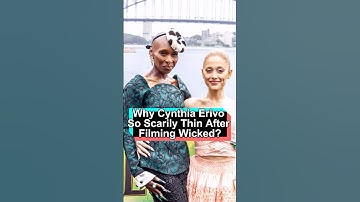 Why did Cynthia Erivo become so scarily thin after filming Wicked.#foryou #celebrity #usa #fyp