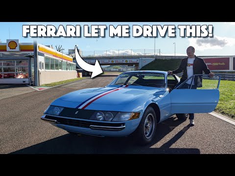 Driving Classic Ferraris At The Ferrari Factory!