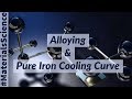 Material Science #1 | Controlling Material Properties | Why make Alloys | Cooling Curve of Pure Iron