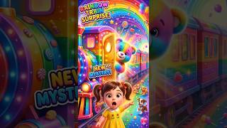 Rainbow Surprise Train Adventure for Kids! 🚂✨ #shorts #cartoon