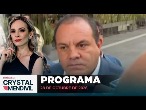 Noticias con Crystal Mendivil | Programa completo 28 de octubre de 2026