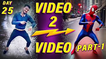 Video to Video AI using comfyUI Part 01 | 75 Hard | Day 25