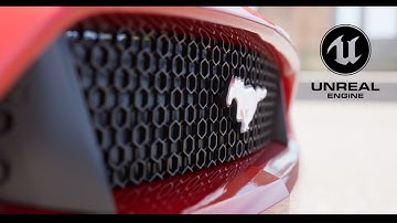 Ford Mustang Unreal Engine 5