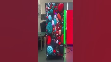 Smart LED poster screen No installation, It can be used in conjunction with multiple units