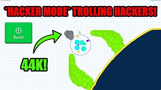 TROLLING MACRO HACKERS *HACKER MACRO MODE*!! Agar.io Mobile - LVL1 TROLL REVENGE COMEBACK - Agar.io!