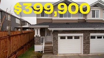 Touring an Awesome Half Duplex in Edmonton | 6881 Evans Wynd