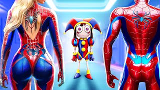 Смерть POMNI! Человек-паук против Цирка цифровых чудес: реальное убийство!